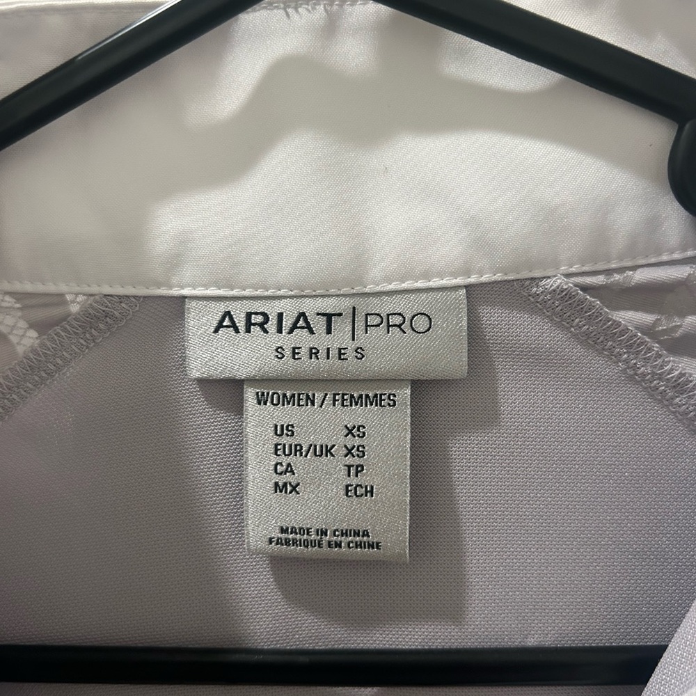 Ariat Women's Gray Polo Shirt - Picture 3 of 3